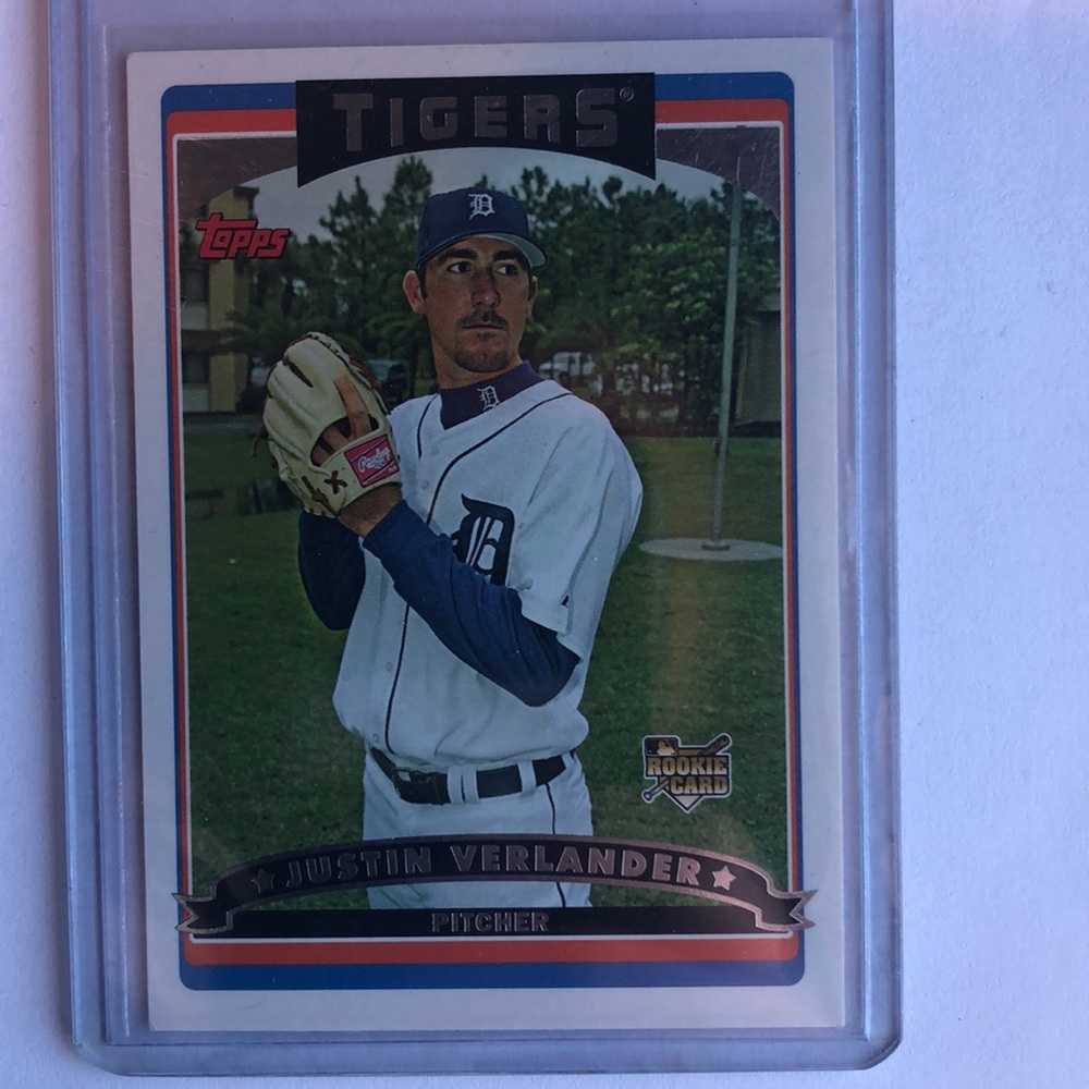 Justin Verlander rookie card